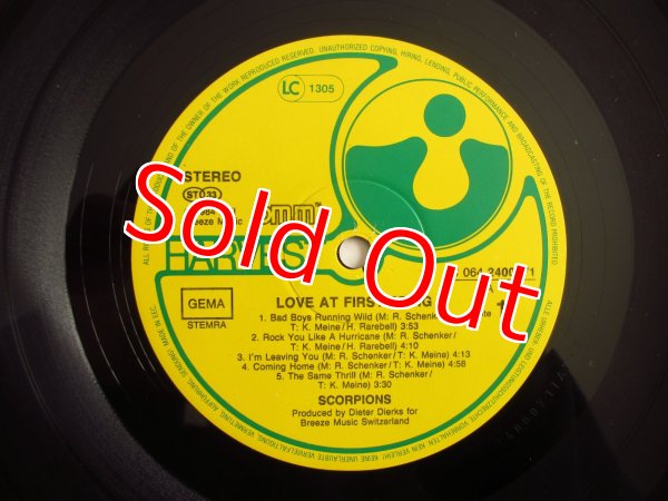 画像3: Scorpions / Love At First Sting (3)