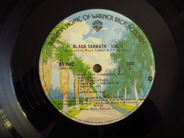画像4: Black Sabbath / Black Sabbath Vol 4 (4)