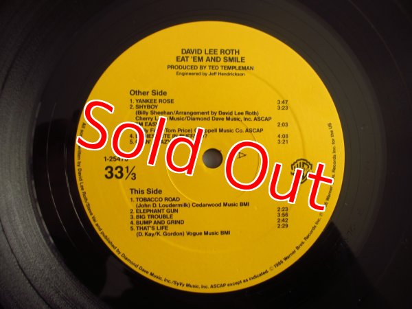 画像3: David Lee Roth / Eat 'Em And Smile (3)