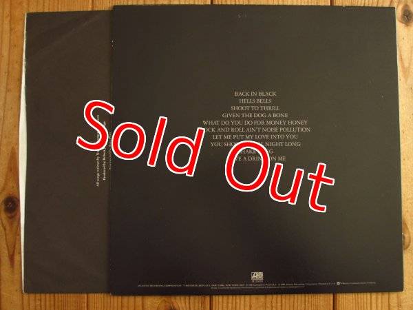 画像2: AC/DC / Back In Black (2)