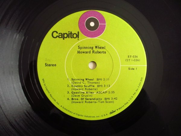 画像3: Howard Roberts / Spinning Wheel (3)