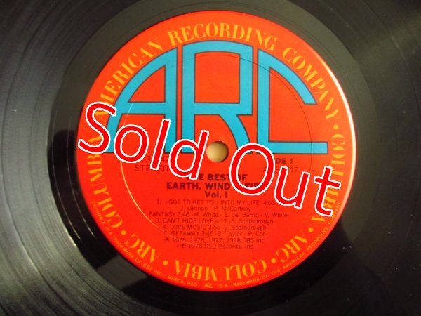 画像4: Earth, Wind & Fire / The Best Of Earth Wind & Fire Vol. I (4)
