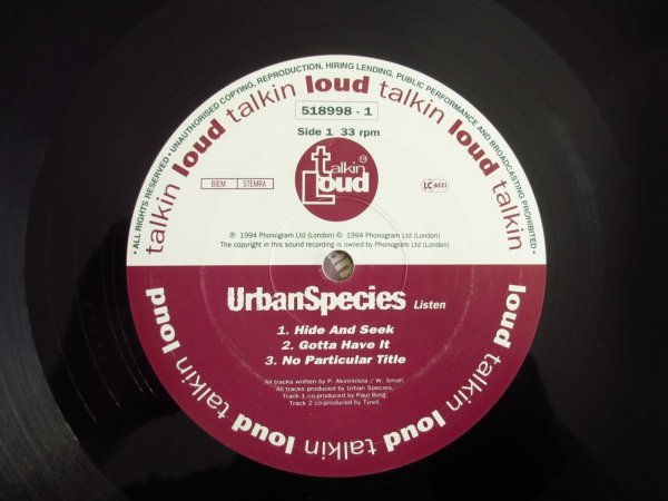 画像3: Urban Species / Listen (3)
