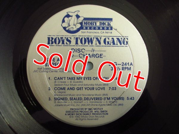 画像3: Boys Town Gang / Disc Charge (3)