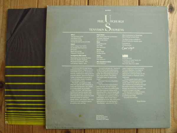 画像2: Phil Upchurch - Tennyson Stephens / Upchurch/Tennyson (2)