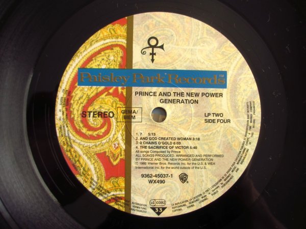 画像4: Prince And The New Power Generation / Love Symbol (4)