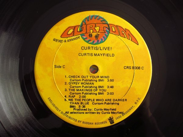画像4: Curtis Mayfield / Curtis - Live! (4)