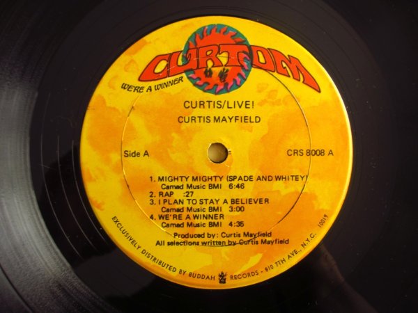 画像5: Curtis Mayfield / Curtis - Live! (5)