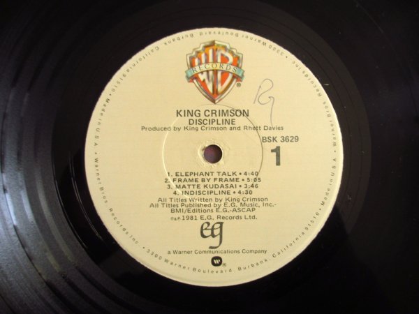 画像3: King Crimson / Discipline (3)