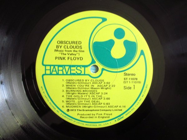 画像3: Pink Floyd / Obscured By Clouds (3)