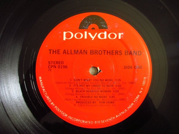 画像3: The Allman Brothers Band / The Allman Brothers Band (3)