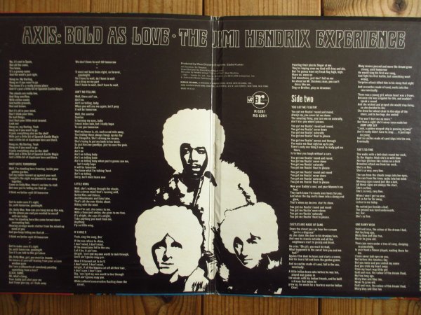 画像2: The Jimi Hendrix Experience / Axis: Bold As Love (2)