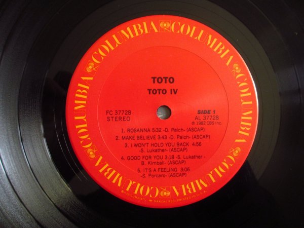 画像3: Toto / Toto IV (3)