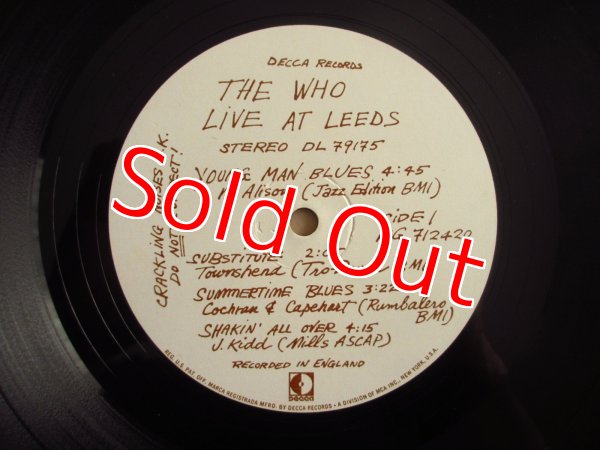 画像4: The Who / Live At Leeds (4)