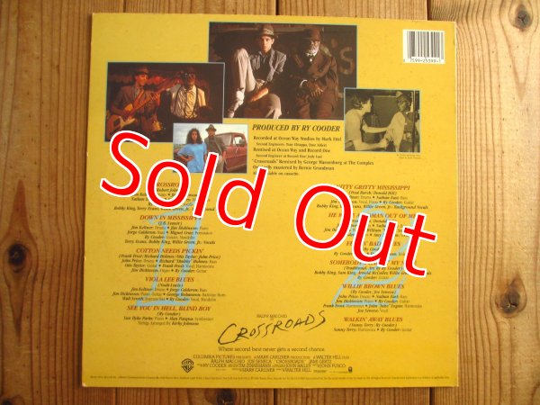 画像2: Ry Cooder / Crossroads (Original Motion Picture Soundtrack) (2)