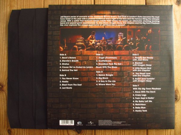 画像3: EU盤3枚組！■Jeff Beck / Performing This Week...Live At Ronnie Scott's (3)