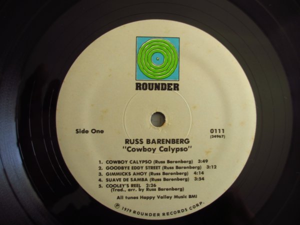 画像3: Russ Barenberg / Cowboy Calypso (3)