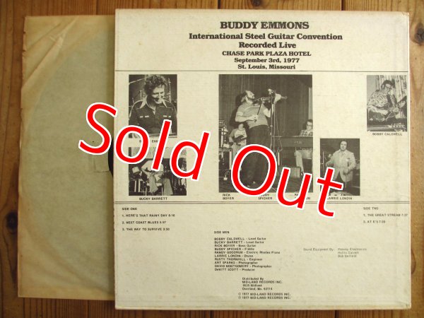 画像6: 2枚セット！■Buddy Emmons / International Steel Guitar Convention - Volume 1 & 2 (6)