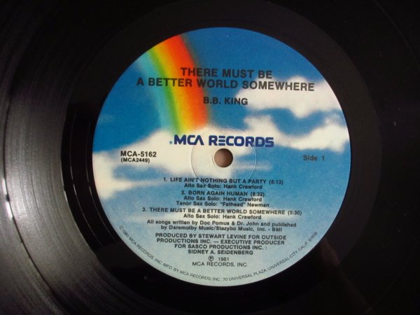 画像3: B.B. King / There Must Be A Better World Somewhere (3)
