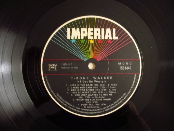 画像3: T-Bone Walker / I Get So Weary (3)