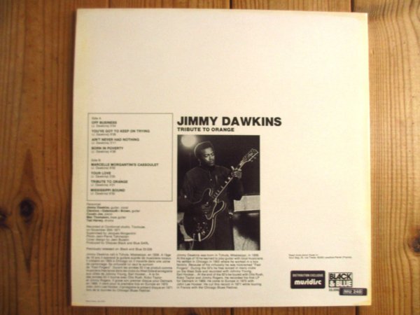 画像2: Jimmy Dawkins / Tribute To Orange (2)