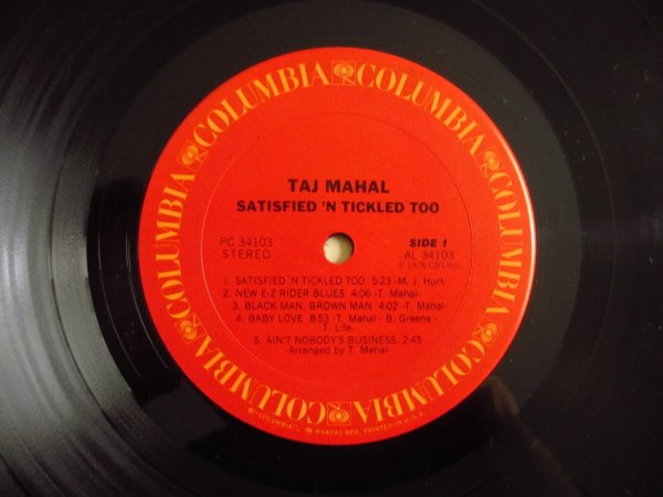 画像3: Taj Mahal / Satisfied 'N Tickled Too (3)