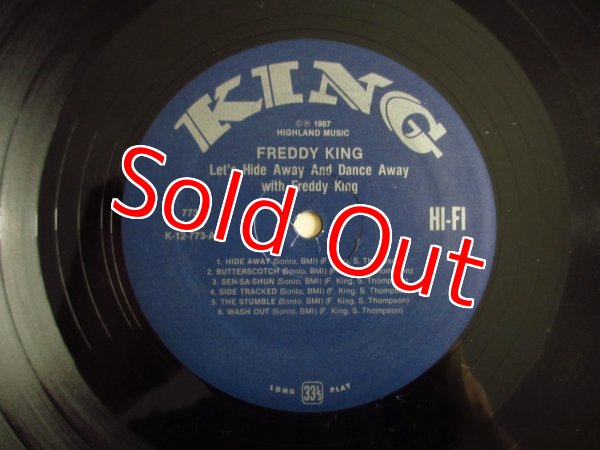 画像3: Freddy King / Let's Hide Away And Dance Away With Freddy King (3)
