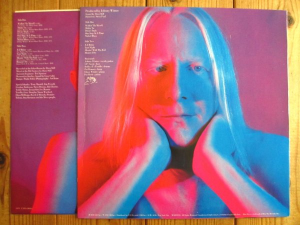 画像2: Johnny Winter / White, Hot & Blue (2)