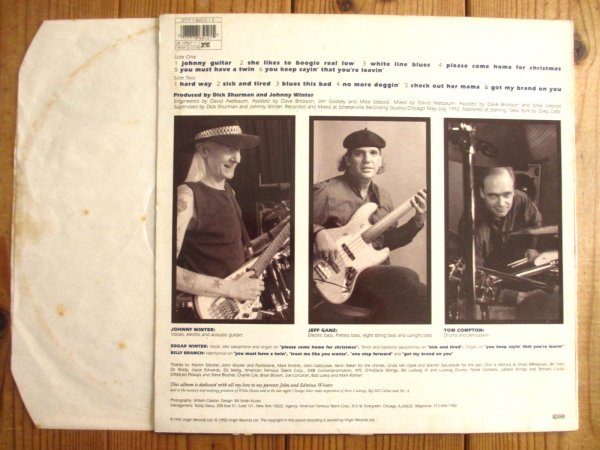 画像2: Johnny Winter / Hey, Where's Your Brother? (2)
