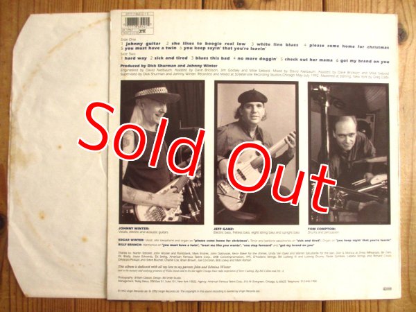 画像2: Johnny Winter / Hey, Where's Your Brother? (2)