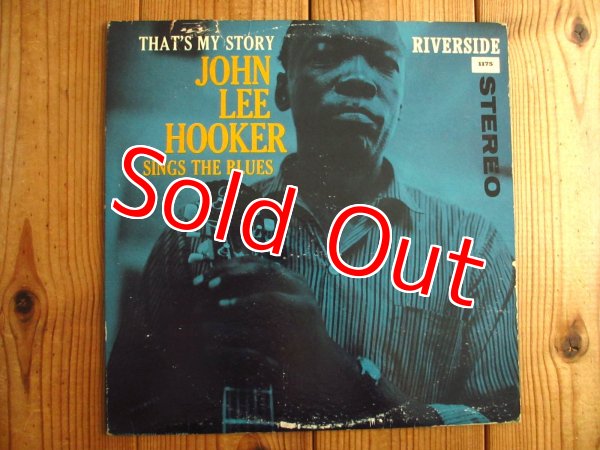 画像1:  John Lee Hooker / That's My Story John Lee Hooker Sings The Blues (1)