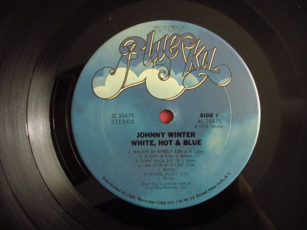 画像3: Johnny Winter / White, Hot & Blue (3)