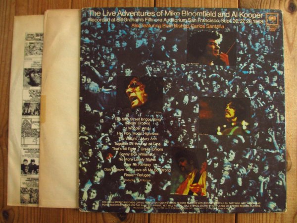 画像3: Mike Bloomfield And Al Kooper / The Live Adventures Of Mike Bloomfield And Al Kooper (3)