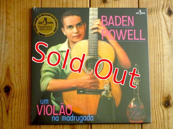 画像1: バーデンパウエル最難関の激レア2ndアルバムがアナログリイシュー！◼︎Baden Powell / Um Violao Na Madrugada (1)