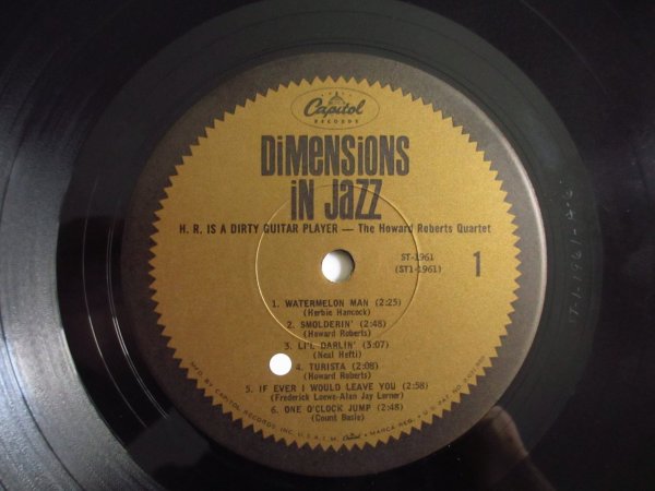 画像3: The Howard Roberts Quartet / H.R. Is A Dirty Guitar Player (3)