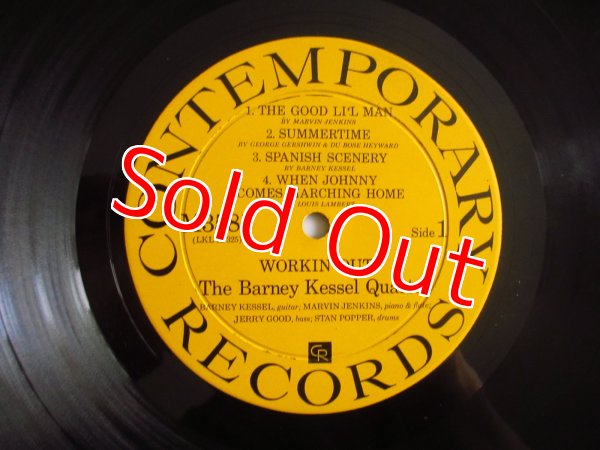 画像3: Barney Kessel Quartet / Workin' Out (3)