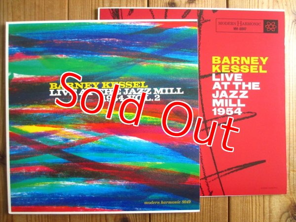 画像1: 2枚セット！未発表ライブ音源！■Barney Kessel / Live At The Jazz Mill1954 & Vol. 2 (1)