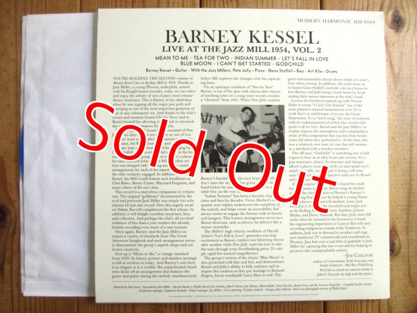 画像6: 2枚セット！未発表ライブ音源！■Barney Kessel / Live At The Jazz Mill1954 & Vol. 2 (6)