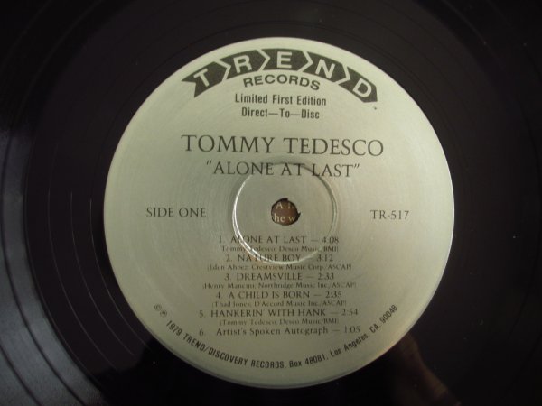 画像3: Tommy Tedesco / Alone At Last (3)