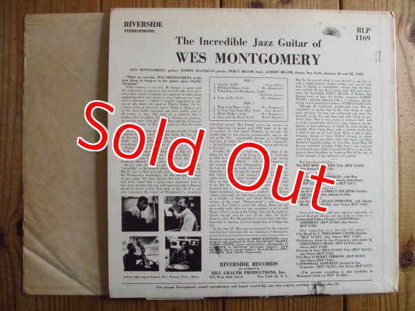 画像2: Wes Montgomery / The Incredible Jazz Guitar (2)