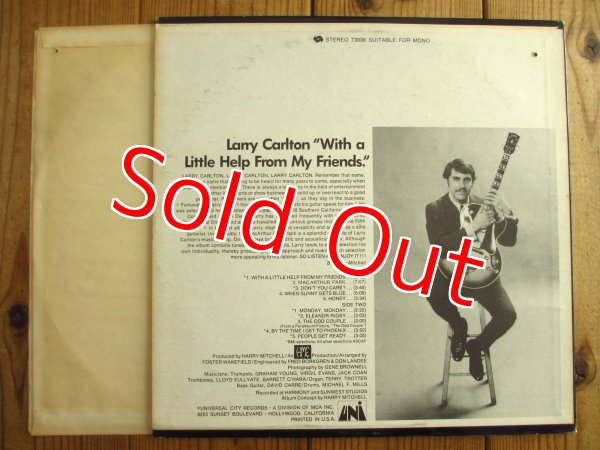 画像2: Larry Carlton / With A Little Help From My Friends (2)