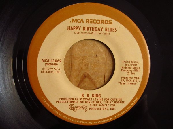 画像2: B.B. King / Better Not Look Down - Happy Birthday Blues (2)