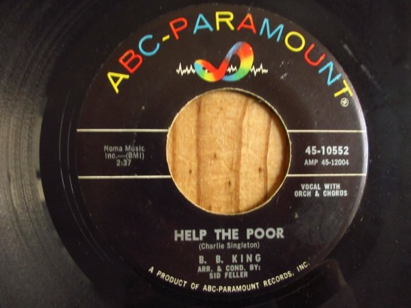 画像1: B.B. King / Help The Poor - I Wouldn't Have It Any Other Way (1)
