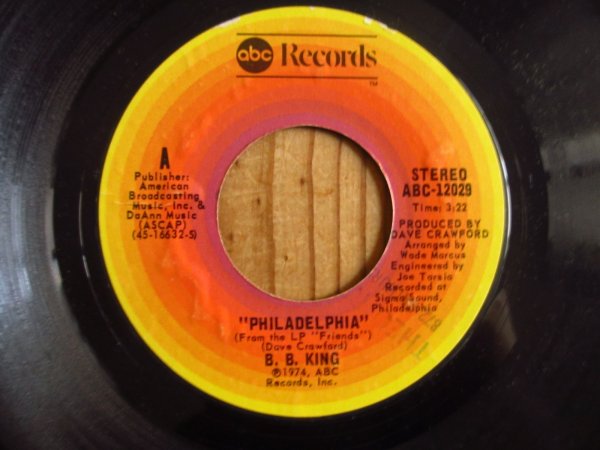 画像1: B.B. King / Philadelphia - Up At 5 AM (1)