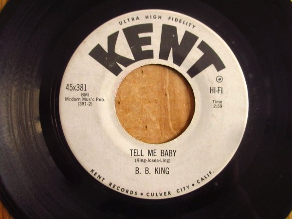 画像1: B.B. King / Mashing The Popeye - Tell Me Baby (1)