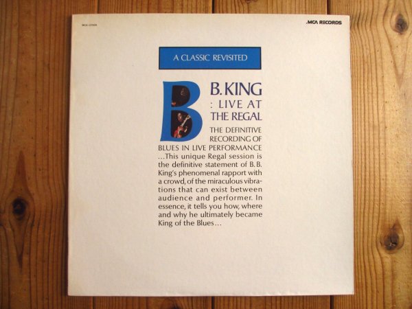 画像1: B.B. King / Live At The Regal (1)