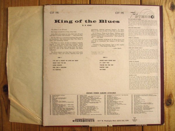 画像2: B.B. King / King Of The Blues (2)