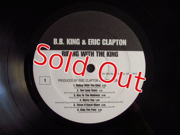 画像3: B.B. King & Eric Clapton / Riding With the King (3)