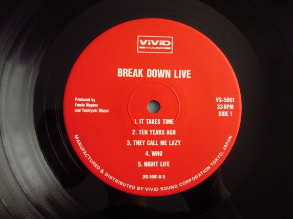 画像5: Break Down - Blue Heaven / Live (5)