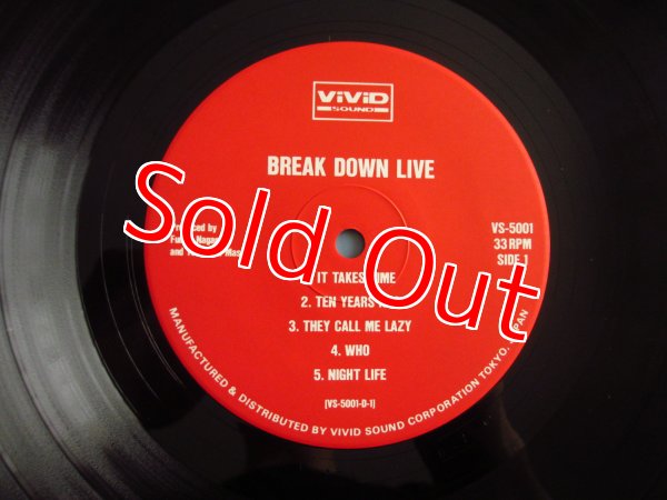 画像5: Break Down - Blue Heaven / Live (5)